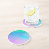 柔らかい虹の色の空 コースター (側面)