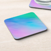 柔らかい虹の色の空 コースター (左側)