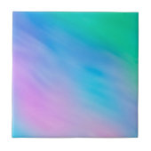 柔らかい虹の色の空 タイル (正面)