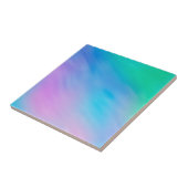 柔らかい虹の色の空 タイル (側面)