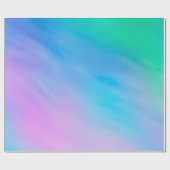 柔らかい虹の色の空 ラッピングペーパー (フラット)