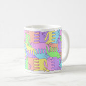 柔らかい虹犬 コーヒーマグカップ (正面右)