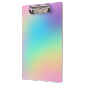 柔らかい角柱状レインボーグラデーション クリップボード (左)