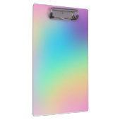 柔らかい角柱状レインボーグラデーション クリップボード (右)