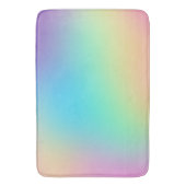 柔らかい角柱状レインボーグラデーション バスマット (正面縦)