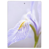 柔らかい野生のアイリス クリップボード (裏面)