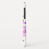 柔らかい開花の水彩画のかわいらしい花柄 Case-Mate iPhoneケース (裏面/左)