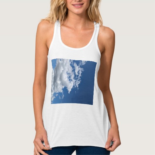 柔らかい雲の一角 タンクトップ (正面)