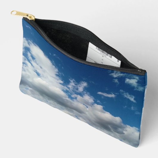 柔らかい雲 アクセサリーポーチ (見開き)