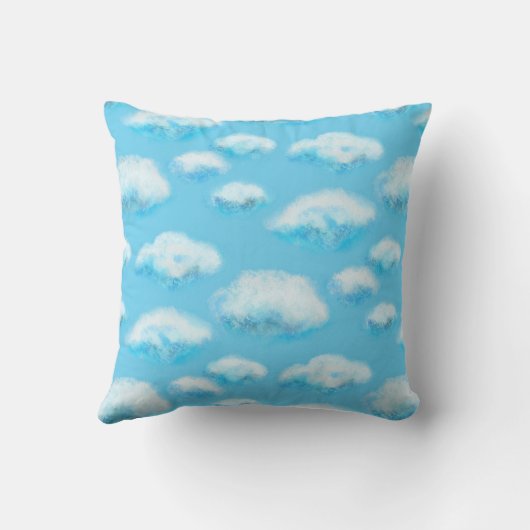 柔らかい雲 クッション (裏面)