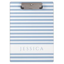 柔らかい青と白のパタストライプのーン名