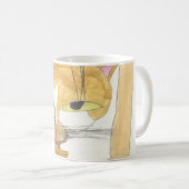 柔らかい コーヒーマグカップ (正面右)