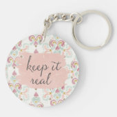 柔らかいDeco III |はそれを実質保ちます キーホルダー (裏面)