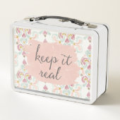 柔らかいDeco III |はそれを実質保ちます メタルランチボックス (裏面)