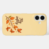 柔らかいiPhoneケースを飛ぶ Case-Mate iPhoneケース (裏面 (横))