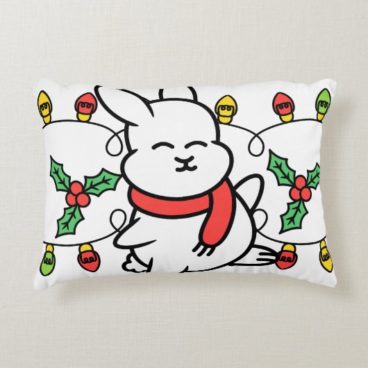 柔らかくて居心地の良い枕はアドインに最適 アクセントクッション (正面)