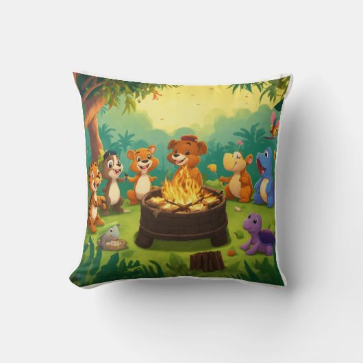 柔らかくて快適な子供用枕 – スイートドリームに最適 クッション (正面)