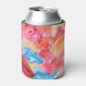 柔らかくて石のようなアート 缶クーラー (缶正面)