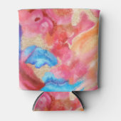 柔らかくて石のようなアート 缶クーラー (正面)