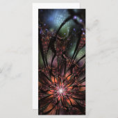 柔らかく優しいフラクタルファンタジー花 (正面/裏面)