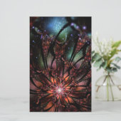 柔らかく優しいフラクタルファンタジー花 (スタンド正面)