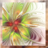 柔らかく優しいフラクタルファンタジー花 ウィンドウサイン (シート2)