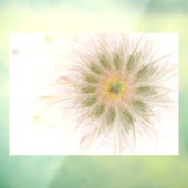 柔らかく優しいフラクタルファンタジー花 ウィンドウサイン (シート3)