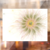 柔らかく優しいフラクタルファンタジー花 ウィンドウサイン (シート2)