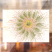 柔らかく優しいフラクタルファンタジー花 ウィンドウサイン (シート2)