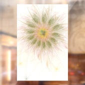 柔らかく優しいフラクタルファンタジー花 ウィンドウサイン (シート2)