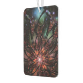 柔らかく優しいフラクタルファンタジー花 カーエアーフレッシュナー (左)