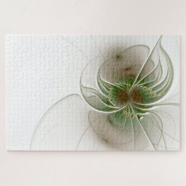 柔らかく優しいフラクタルファンタジー花 ジグソーパズル