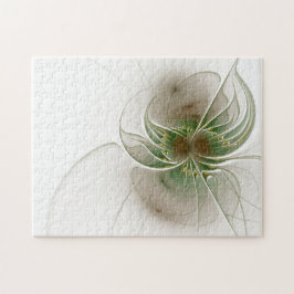 柔らかく優しいフラクタルファンタジー花 ジグソーパズル