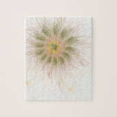 柔らかく優しいフラクタルファンタジー花 ジグソーパズル (縦)