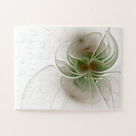 柔らかく優しいフラクタルファンタジー花 ジグソーパズル