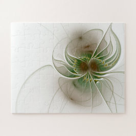 柔らかく優しいフラクタルファンタジー花 ジグソーパズル