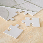 柔らかく優しいフラクタルファンタジー花 ジグソーパズル (側面)