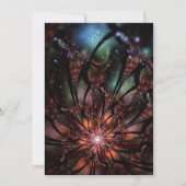 柔らかく優しいフラクタルファンタジー花 セーブザデート (正面)