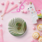 柔らかく優しいフラクタルファンタジー花 ペーパーボウル (パーティー)