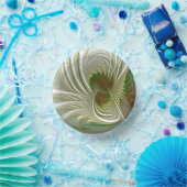 柔らかく優しいフラクタルファンタジー花 ペーパーボウル (パーティー)