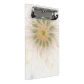 柔らかく優しいフラクタルファンタジー花 ミニクリップボード (アングル)