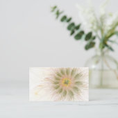 柔らかく優しいフラクタルファンタジー花 割引カード (スタンド正面)