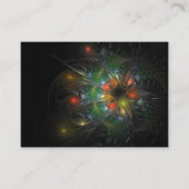 柔らかく優しいフラクタルファンタジー花 割引カード (正面)