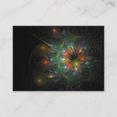 柔らかく優しいフラクタルファンタジー花 割引カード (裏面)