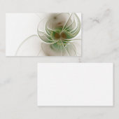 柔らかく優しいフラクタルファンタジー花 割引カード (正面/裏面)