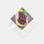 柔らかく吸収性の紙ナプキン:あなたのDinを強化 縁ありカクテルナプキン (角)