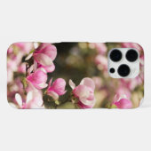 柔らかく夢のようなピンクのマグノリア iPhoneケース (裏面横)