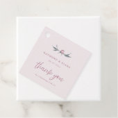 柔らかく抑えられた埃っぽいピンク結婚の牡丹 フェイバータグ (インサイチュ)