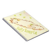 柔らかく眠い猫 ノートブック (右側)