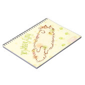 柔らかく眠い猫 ノートブック (左側)